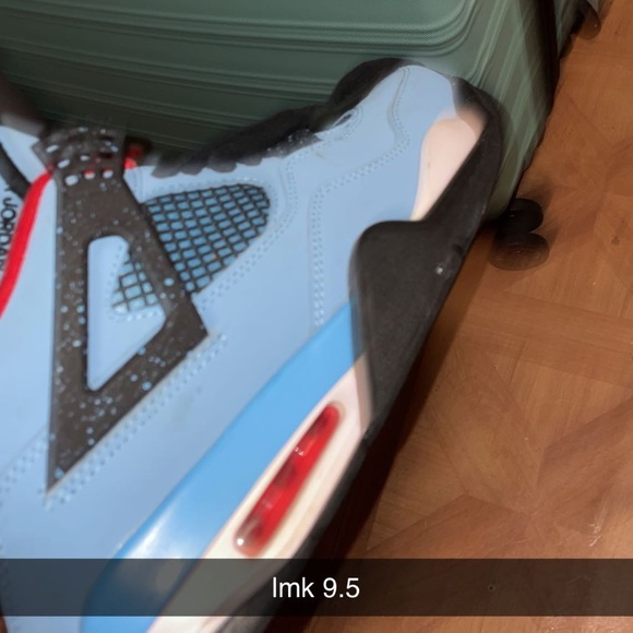 travis scott cactus jack 4s, size 9.5